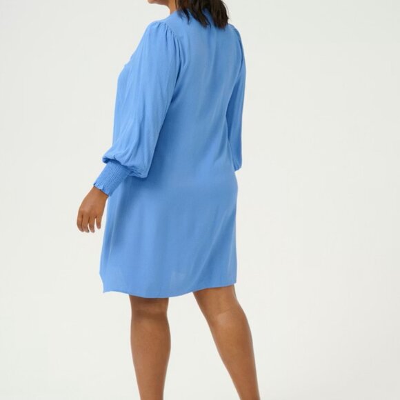 Kaffe Long Sleeve Dress Midi Size 14 - Picture 2 of 8